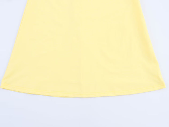 Summer Sexy Slim Fit Bare Back Hanging Collar Dress Women Dress