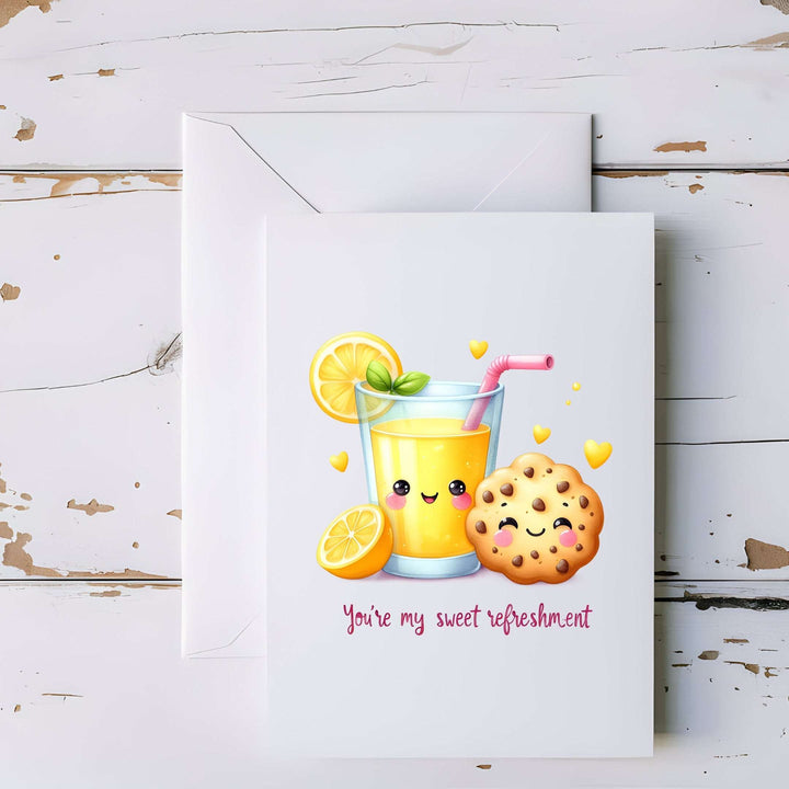 You’re My Sweet Refreshment Lemonade Greeting Card - 5x7"