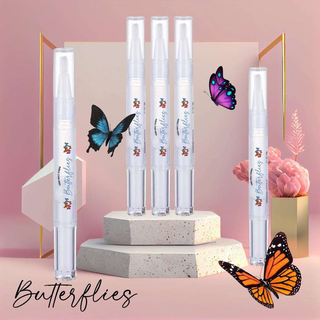 Butterflies Scented  3ml Nail + Cuticle Oil Pen