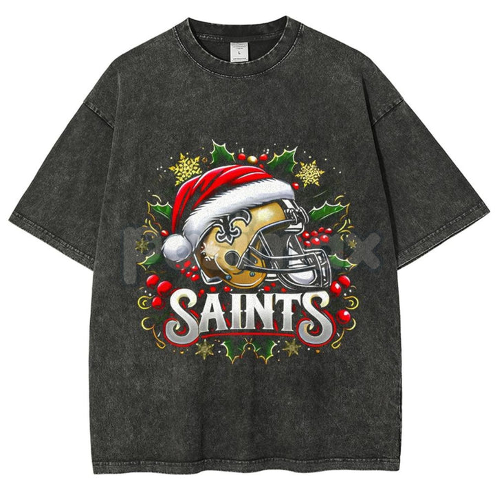 Fun Print Unisex Washed T-Shirt – Oversized Cotton Comfort Graphic Tee, Retro Streetwear