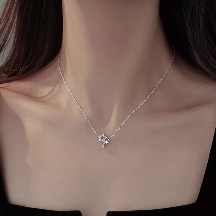 925 Sterling Silver Star Necklace
