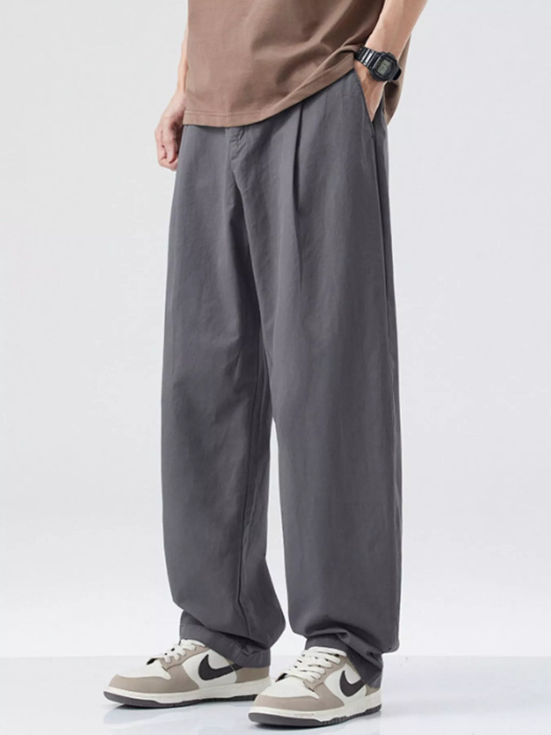 Men's Wide Leg Casual Pants