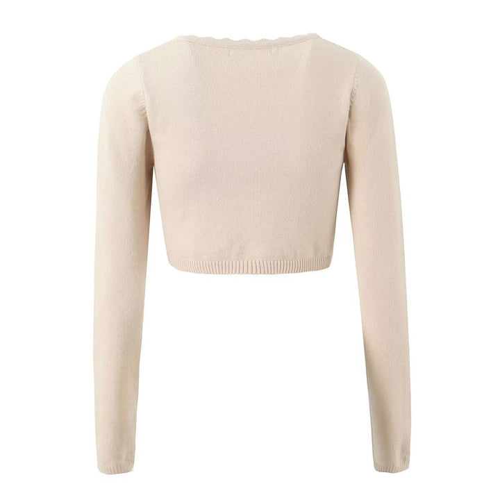 Knitted Cardigan Vest Dress Sets Women Modified Chest Waistline One Piece Long Sleeve Knitted Dress