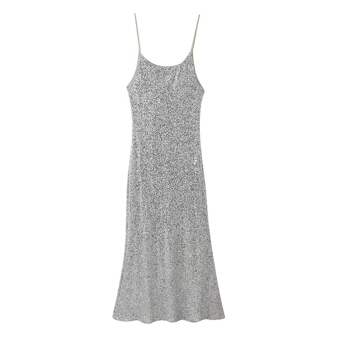Women Clothing Top Sexy Beads Decoration Underwear Dress