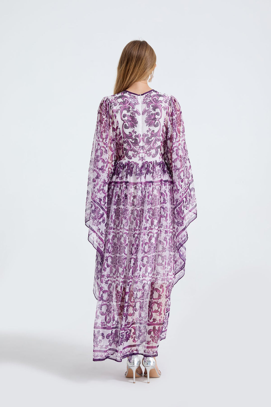 Women Spring Autumn Loose A Line Long Sleeved Dress