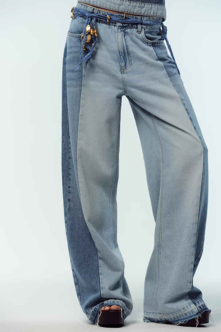 Spring Summer Design Minority All Match Casual Loose Retro Office Jeans