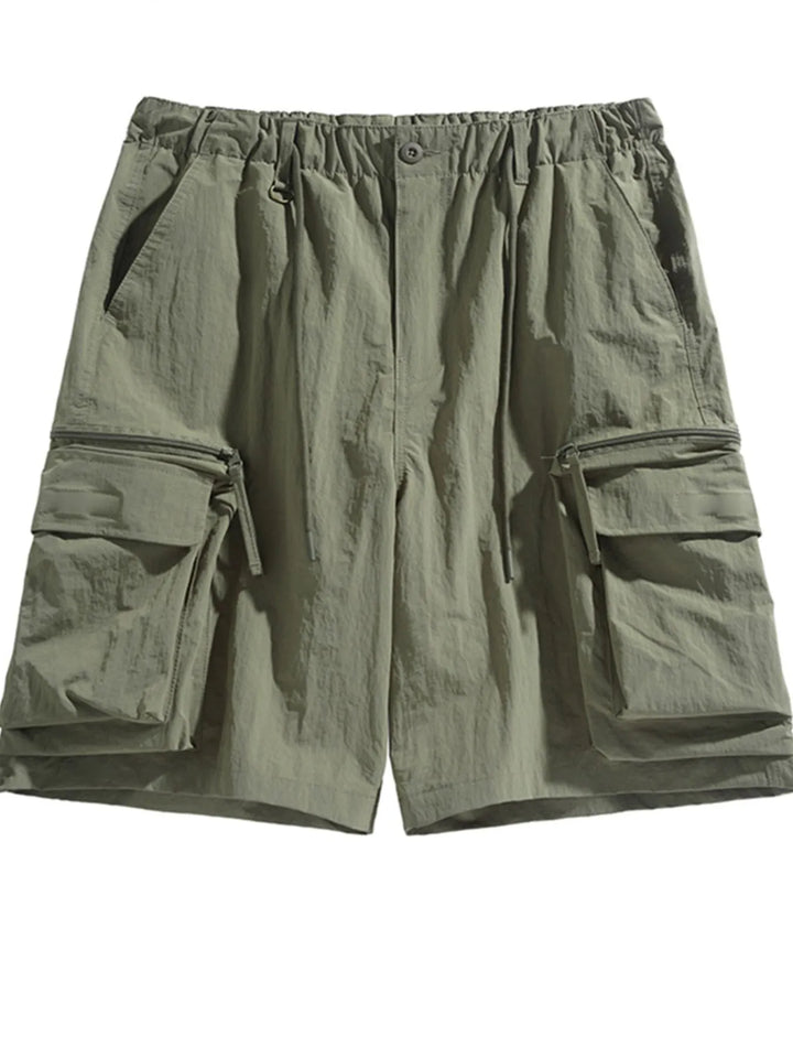 Men's Elastic Waist Cargo Short