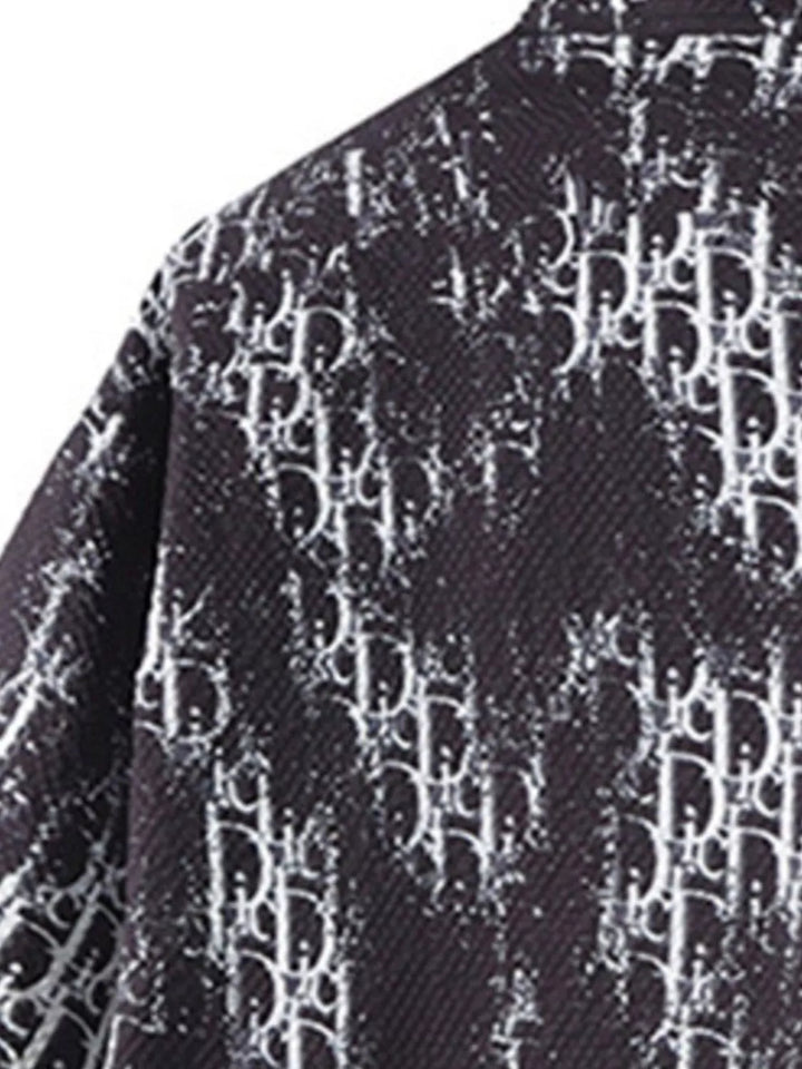 Men's Plus Size Button Up Half Sleeve Shirt