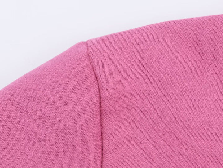 Women Clothing Autumn Winter Casual All Match round Neck Loose Printed Sweatshirts