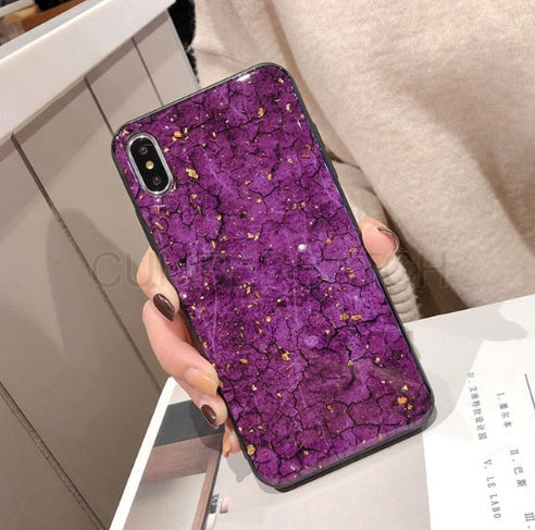 Gold foil Epoxy Mystery Purple Cover