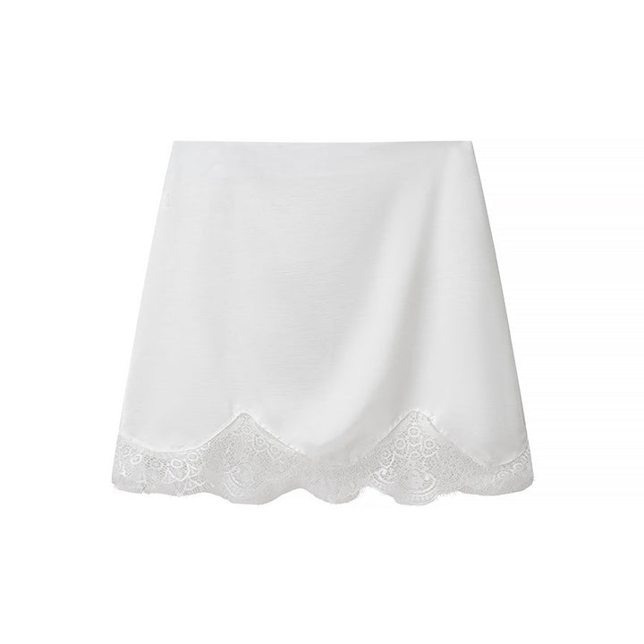 Elegant Women Stitching Lace Sexy Sexy Hip Skirt