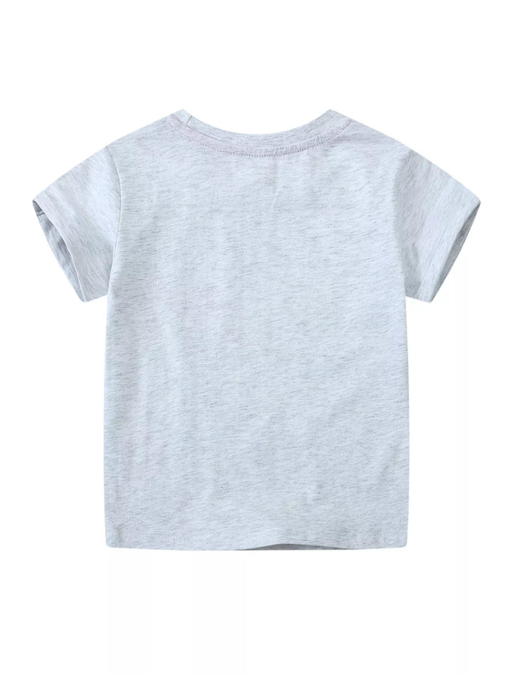 Children's Unicorn Graphic Short Sleeve T-Shirt