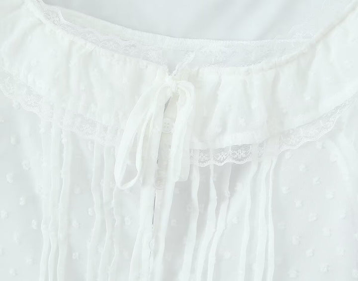 Atmosphere Lace Sleeveless Small Top Niche Lace up Waist Tight Sexy Short Sexy Shirt Vest