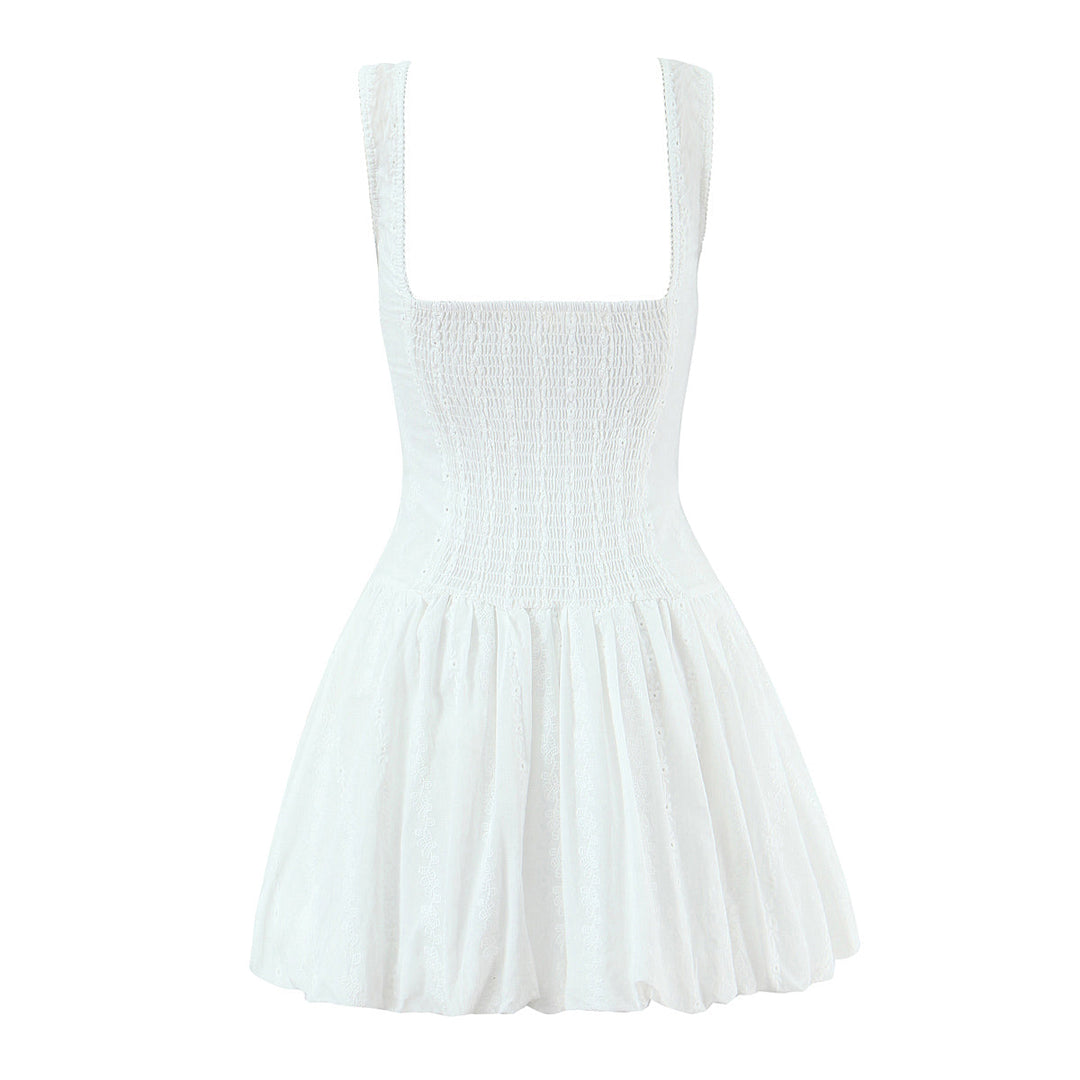 Lace Sling Women Waist Tight Design Slimming Pure Sexy Bud Short Dress