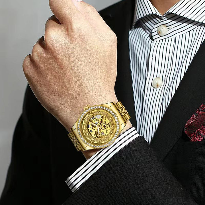 Waterproof Mens Business Automatic Mechanical Watch