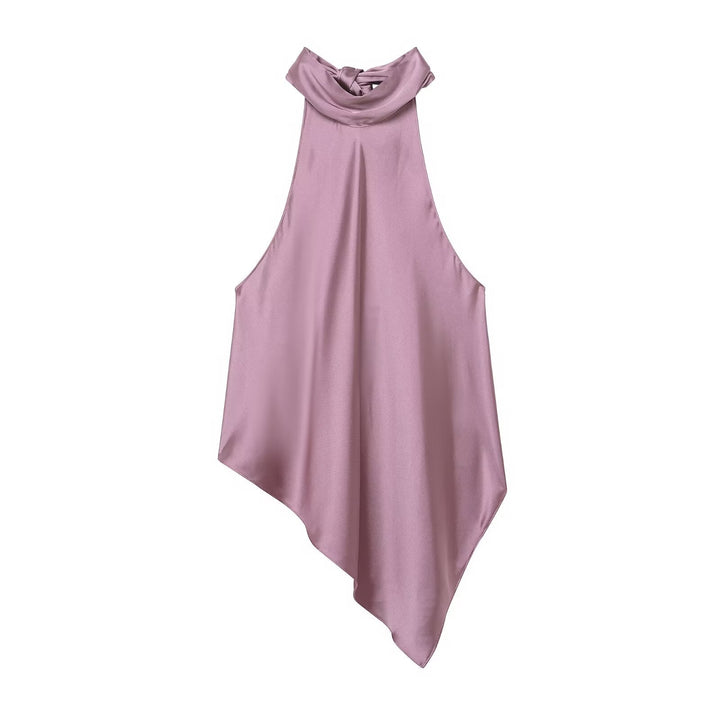 Winter Show Design Minority All Match Women Halterneck Vest Top