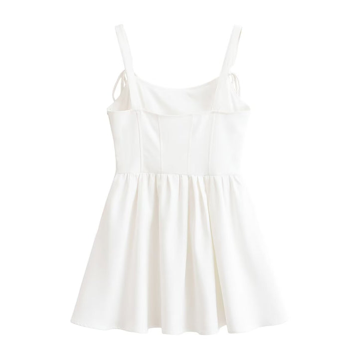 Women Corset Fluffy Dress
