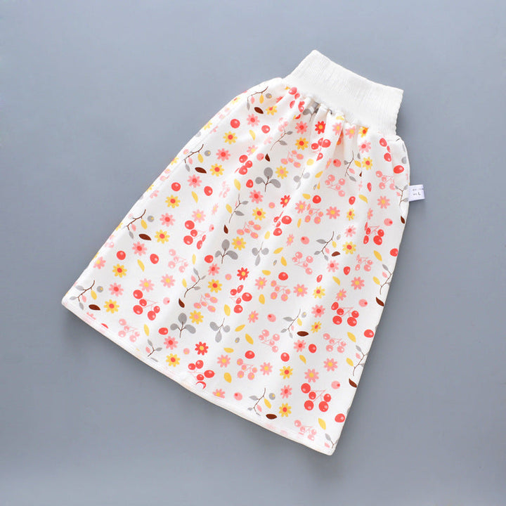 Baby leak-proof bed wetting skirt