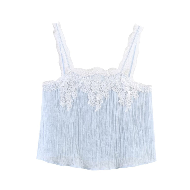 Women Clothing Western Lace Clothing Short Top Lace Midi Skirt Sets