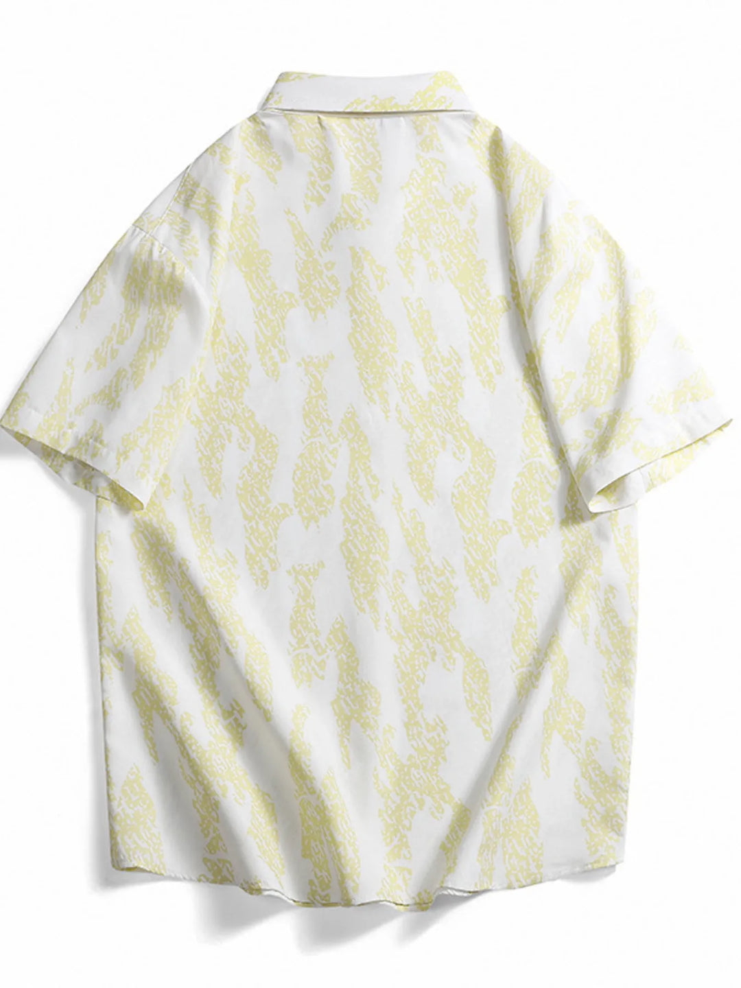 Men's Plus Size Casual Short Sleeve Shirt