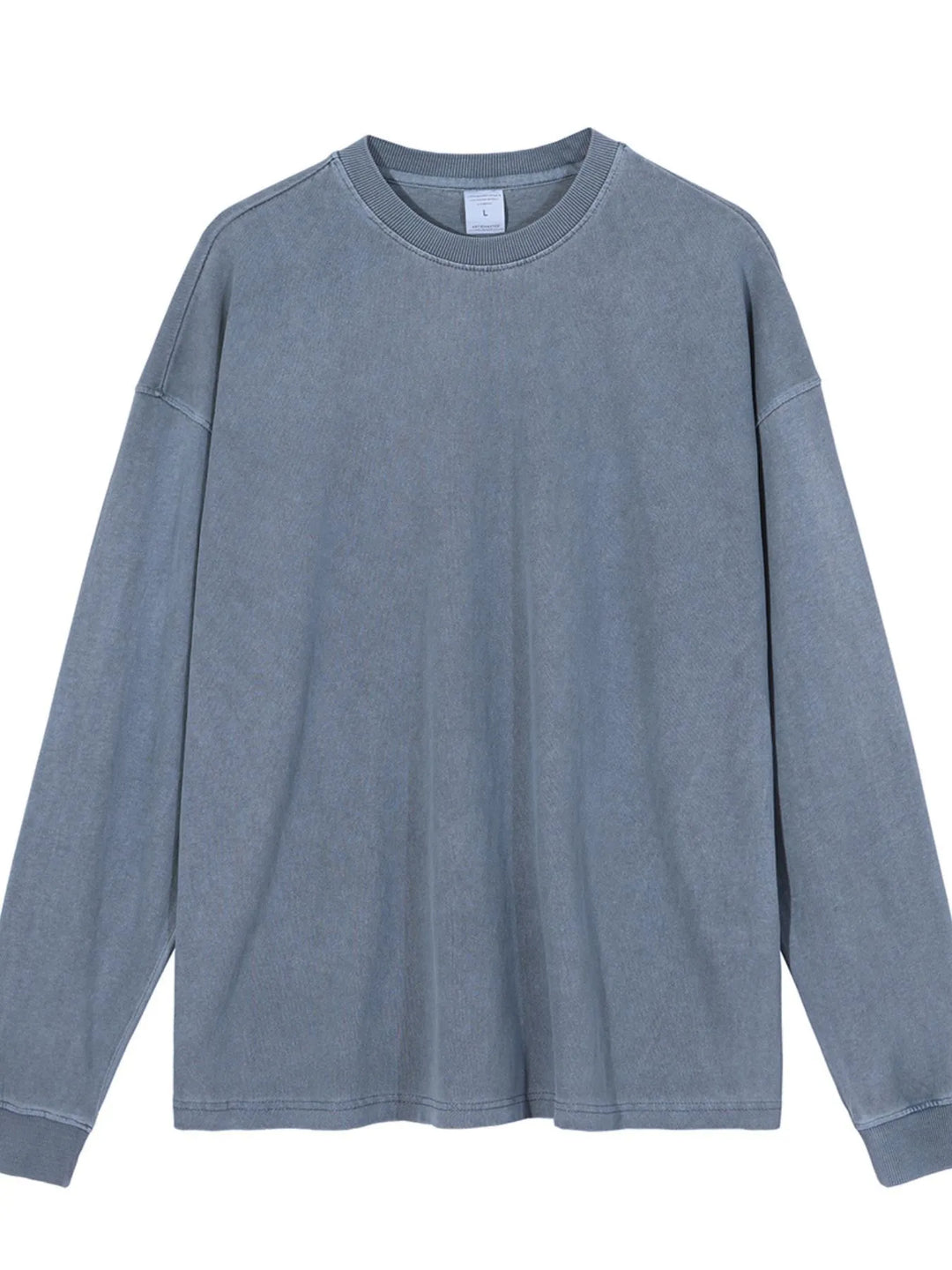 Men's Oversized Long Sleeve Casual T-Shirt