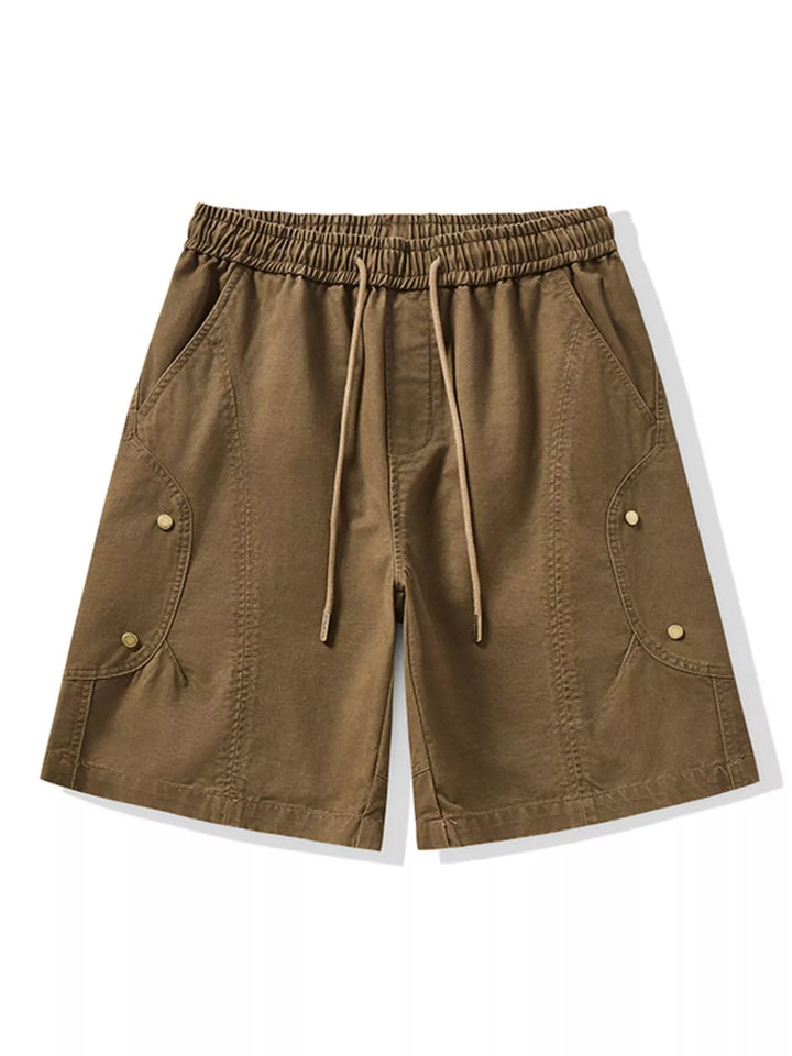 Men's Plus Size Casual Cargo Shorts