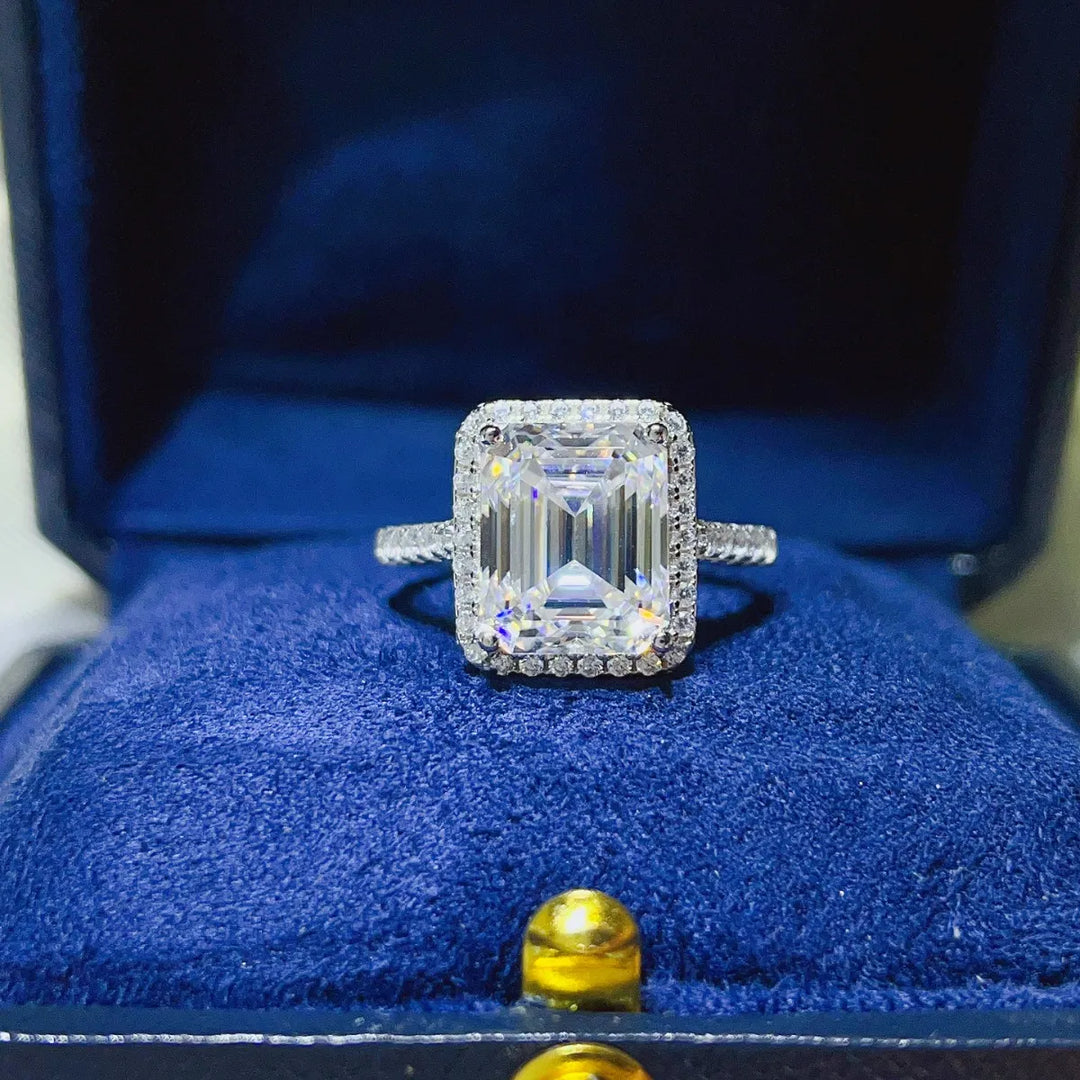 5 Carat Moissanite 925 Sterling Silver Ring