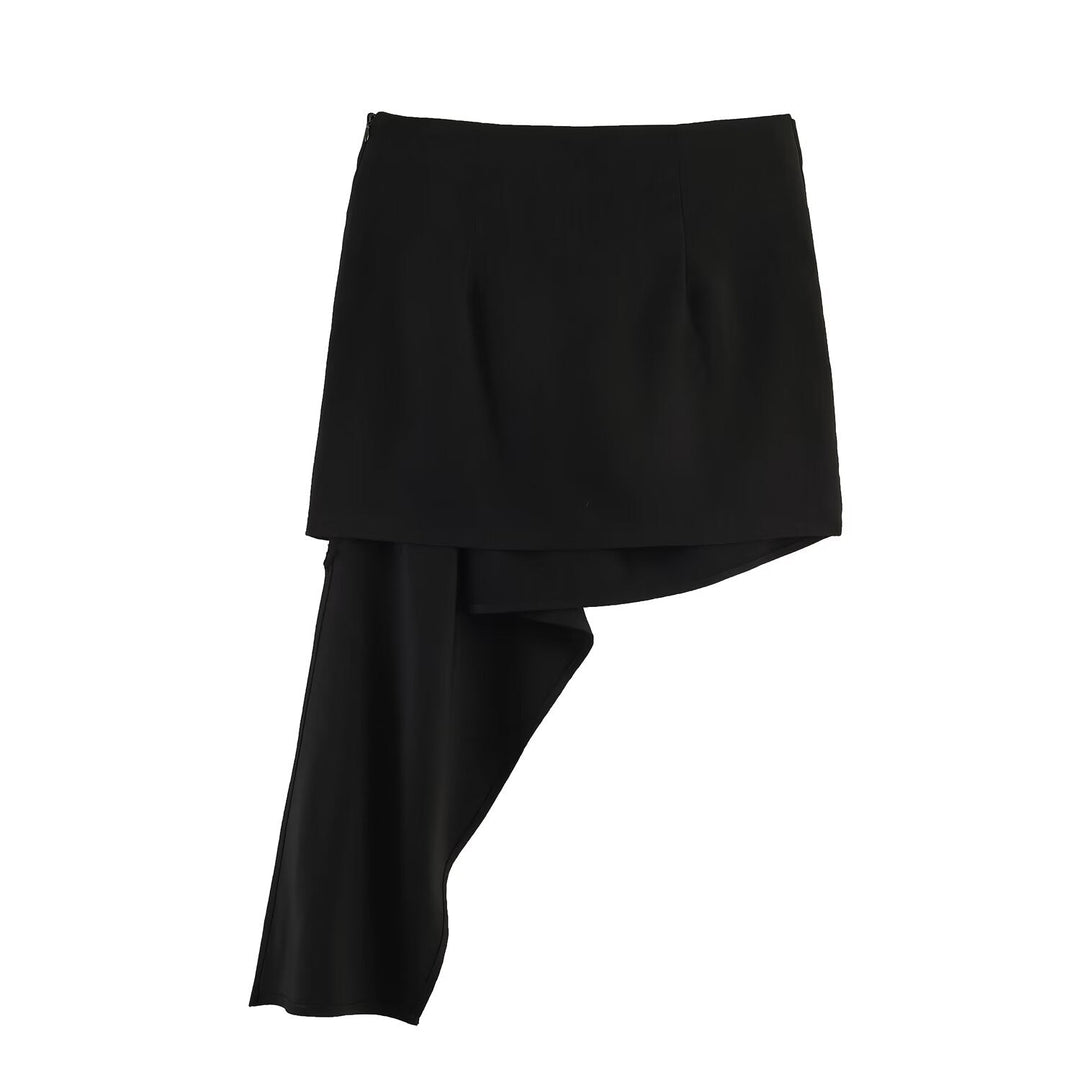 Women Clothing Summer Sexy Asymmetric Skirt