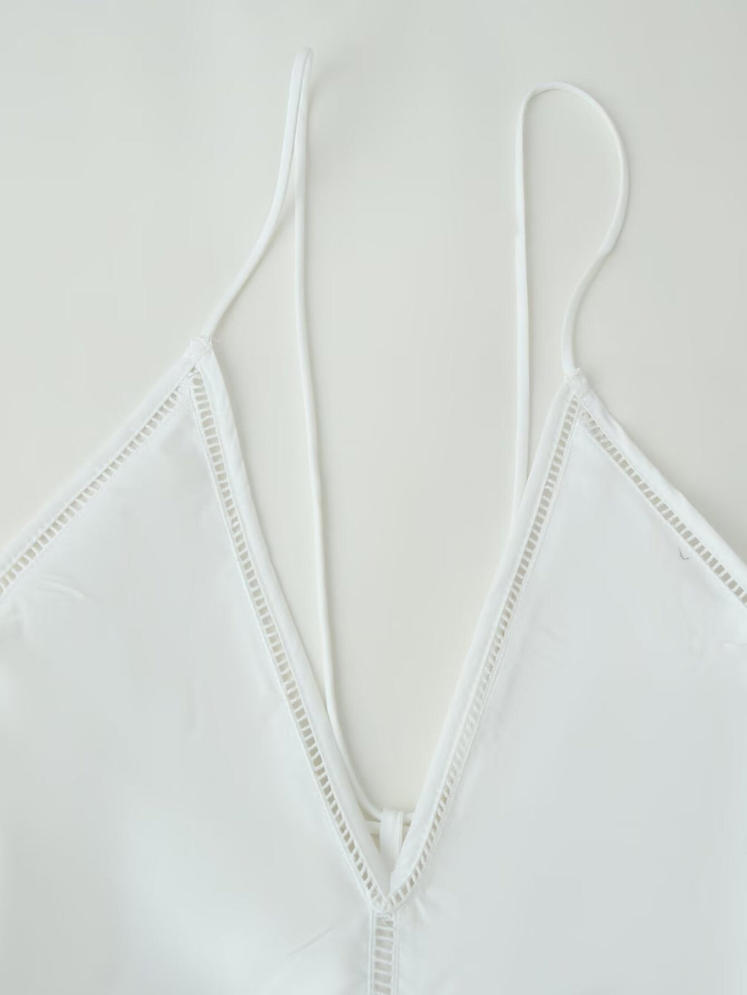 Summer Women Wear Slim Fit Solid Color Halter Deep V Plunge Sexy Backless Dress