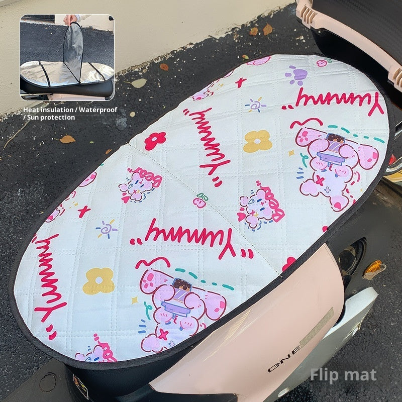 Dust-Proof And Heat-Insulated Motorcycle Seat Cover