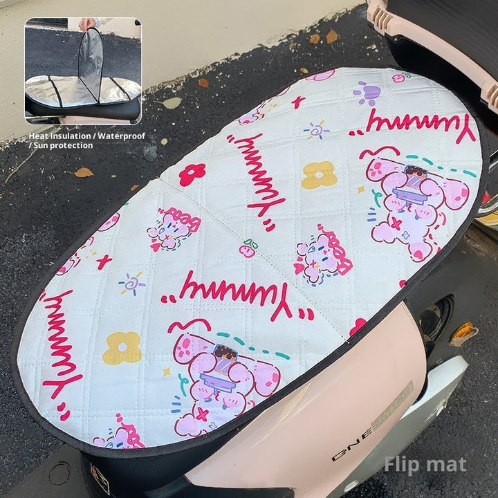 Dust-Proof And Heat-Insulated Motorcycle Seat Cover