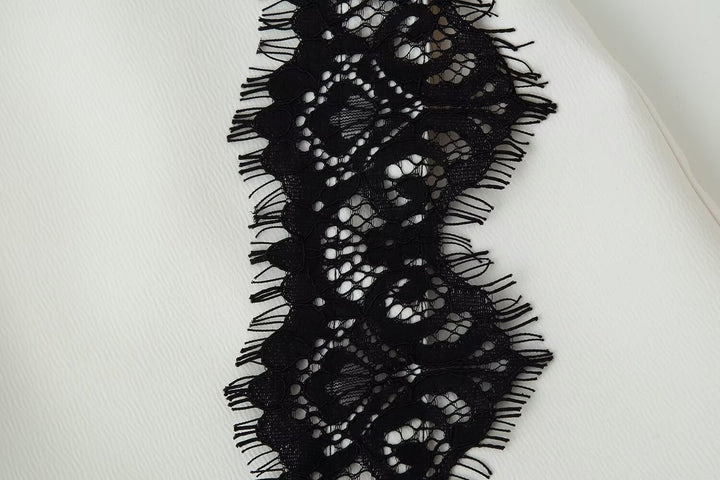 Women Clothing All Matching Casual Double Breasted Lace Culottes