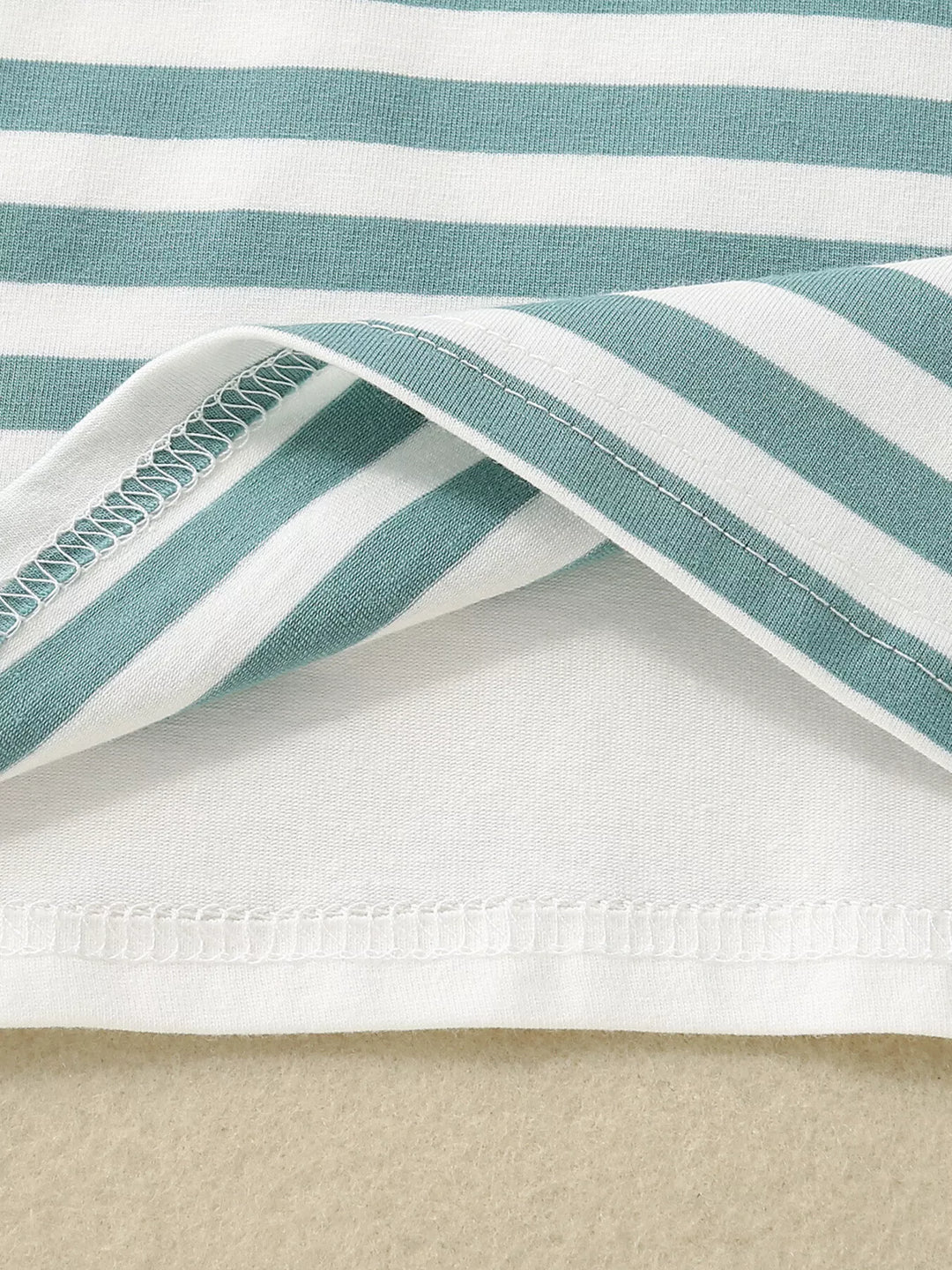 Children's Striped T-shirt and Shorts Set