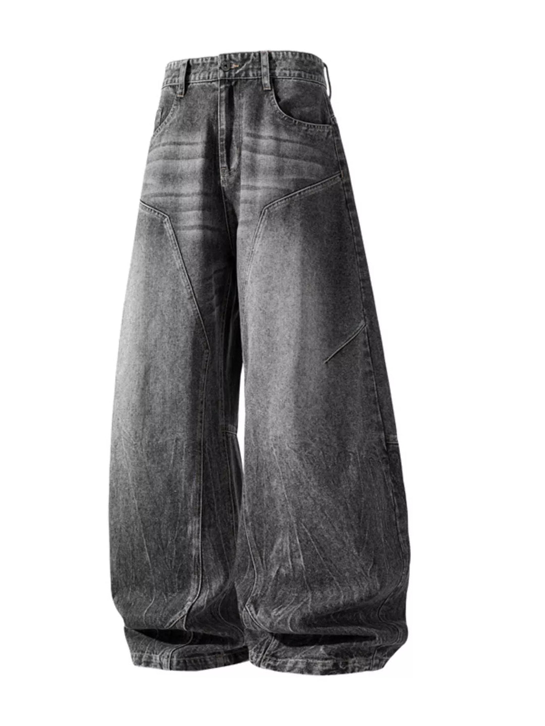 Men's Plus Size Wide Leg Jeans