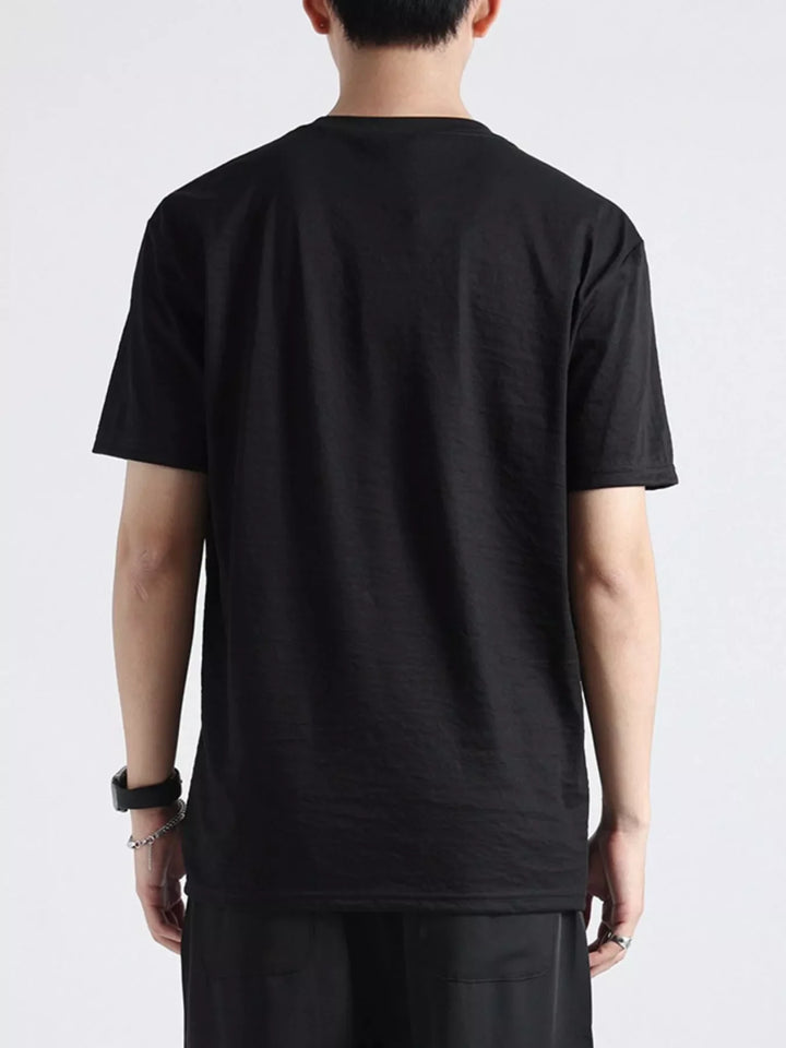 Men's Plus Size Casual Short Sleeve T-Shirt