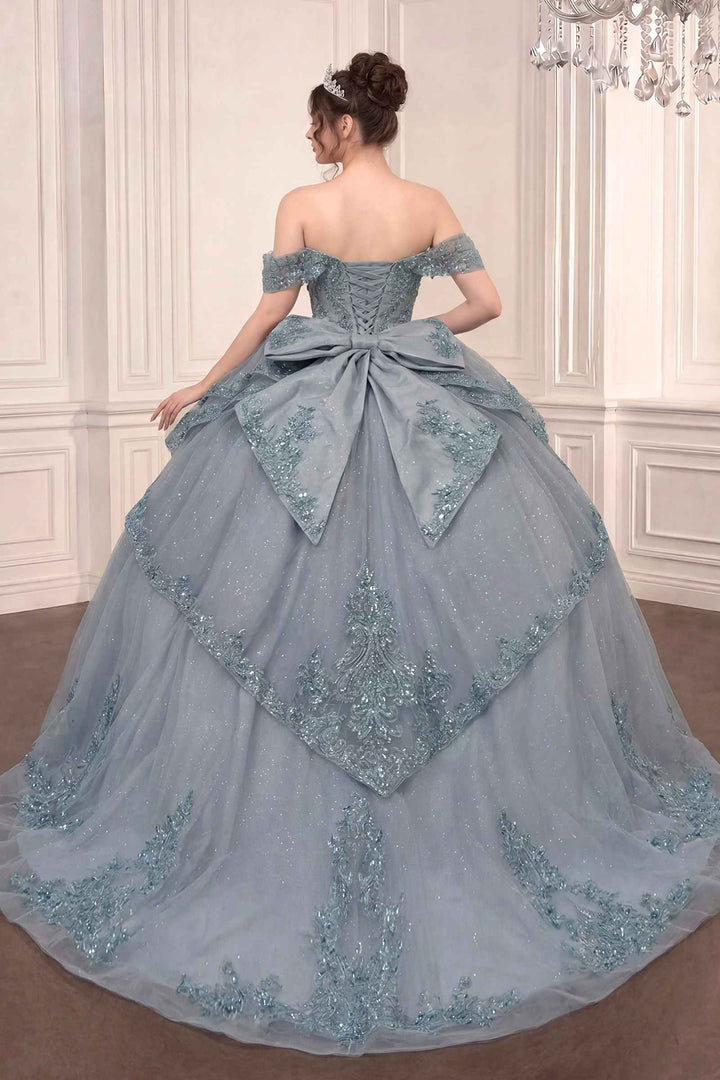 Ladivine 15729 Off the Shoulder Quinceañera Ball Gown