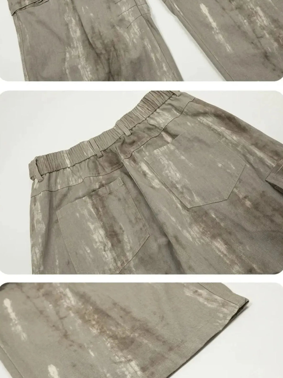 Men's Wide Leg Cargo Pants