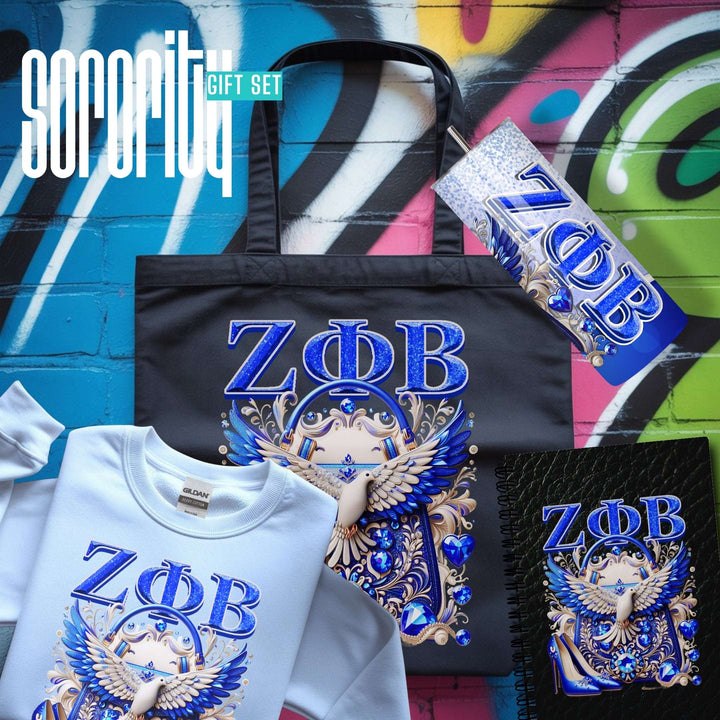Zeta Phi Beta Luxury Sorority Gift Set