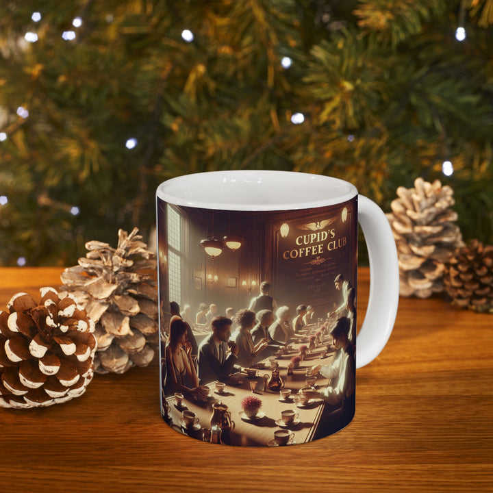 Cupids Coffee Club Members Only Ceramic Mug 11 oz or 15 oz Valentine's Day Gift