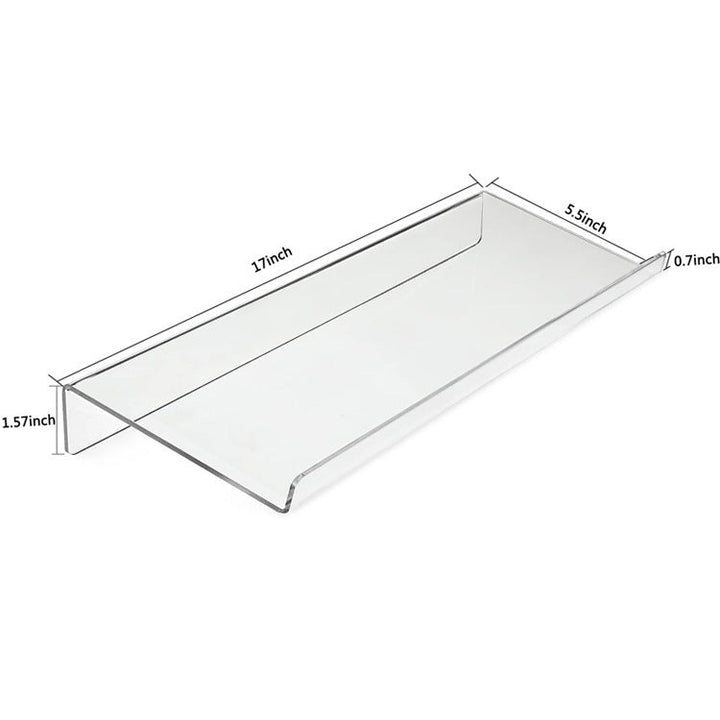 Advanced Tilting Computer Keyboard Stand For Convenient Ergonomic Typing Transparent Acrylic Keyboard Stand