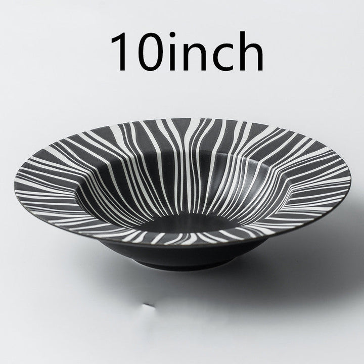 Nordic simple and creative straw hat tray
