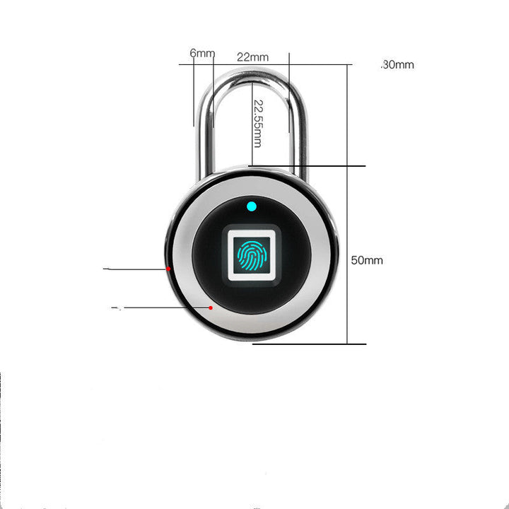 Fingerprint Padlocks, Smart Small Locks, Fingerprint Anti-theft Locks, Padlocks