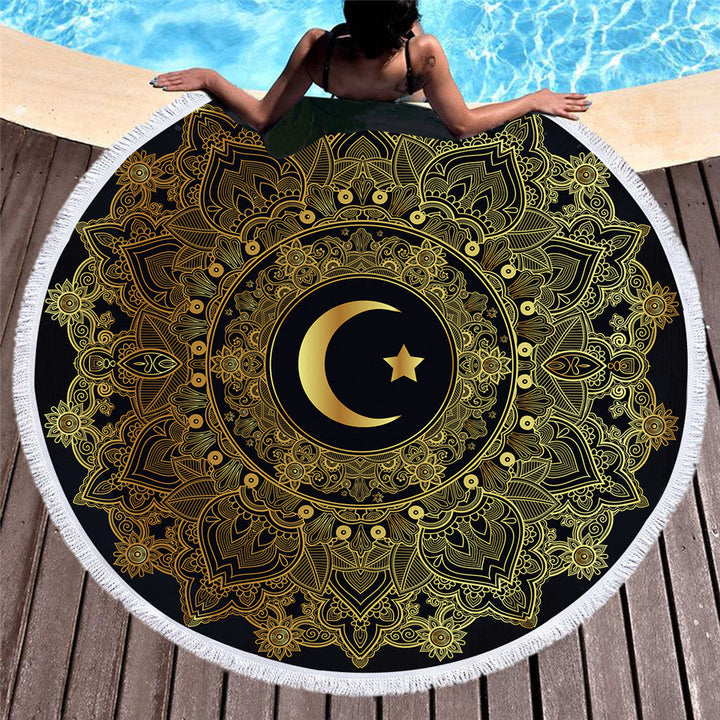 Bronzing Microfiber Beach Towel Can Be Customized
