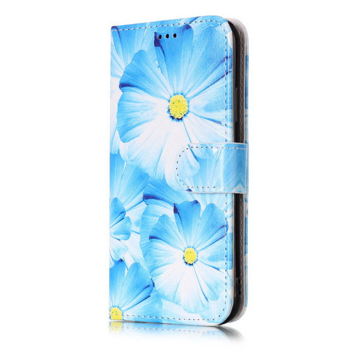 Compatible With Apple, Marble Flip Wallet Case For  11 Pro Max 12 X Xs Max XR 7 8 6 6S Plus Book Style Phone Case 3D Vision Leather Cases Coque