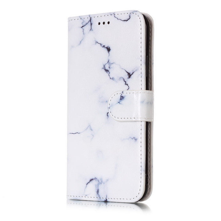 Compatible With Apple, Marble Flip Wallet Case For  11 Pro Max 12 X Xs Max XR 7 8 6 6S Plus Book Style Phone Case 3D Vision Leather Cases Coque