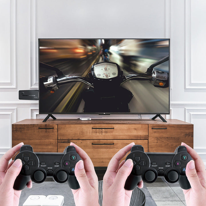 M8 Tv Mini Hd Wireless Arcade Joystick Double Fc Game Console Family U Bao Game Console Ps1