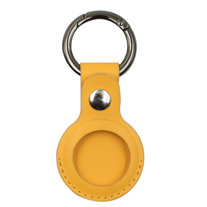 Compatible with Apple, Tracker Protective Cover Locator Anti-Lost Bag Close-Fitting Airtag Leather Case Keychain Manufacturer