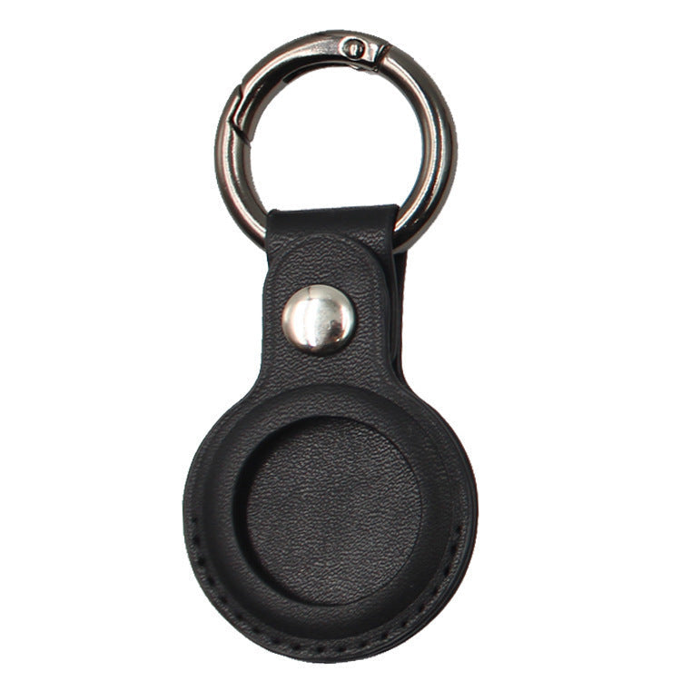 Compatible with Apple, Tracker Protective Cover Locator Anti-Lost Bag Close-Fitting Airtag Leather Case Keychain Manufacturer
