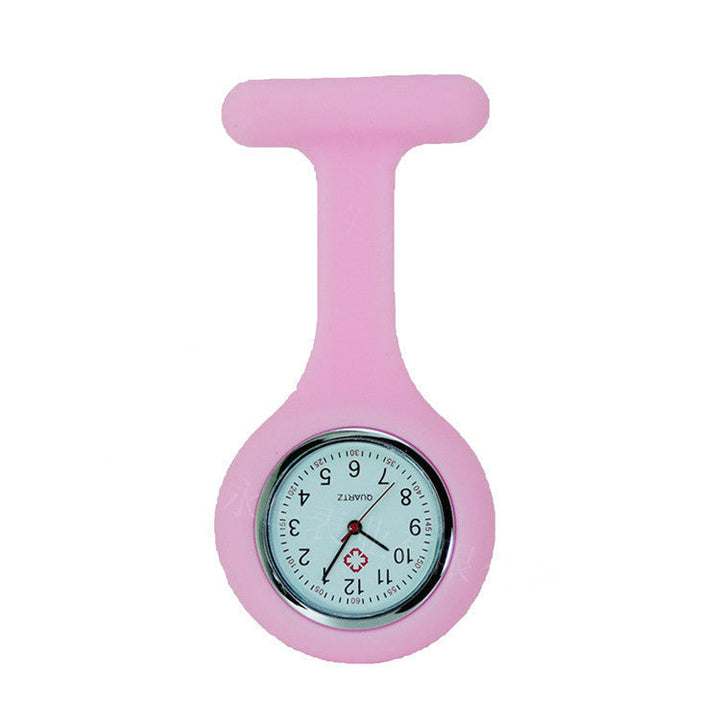 Silicone Nurse Watch Pin Pocket Watch Student Pocket Watch