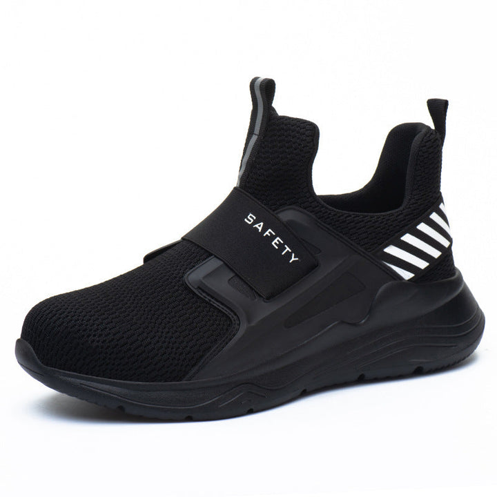 Cross-border Labor Insurance Shoes Steel Toe Cap Summer Breathable, Deodorant, Light, Smash-resistant And Stab-resistant Casual Shoes
